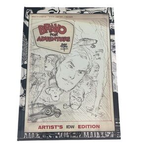 IDW: ALEX TOTH'S BRAVO FOR ADVENTURE ARTIST'S EDITION HC: 2ND PRINTING